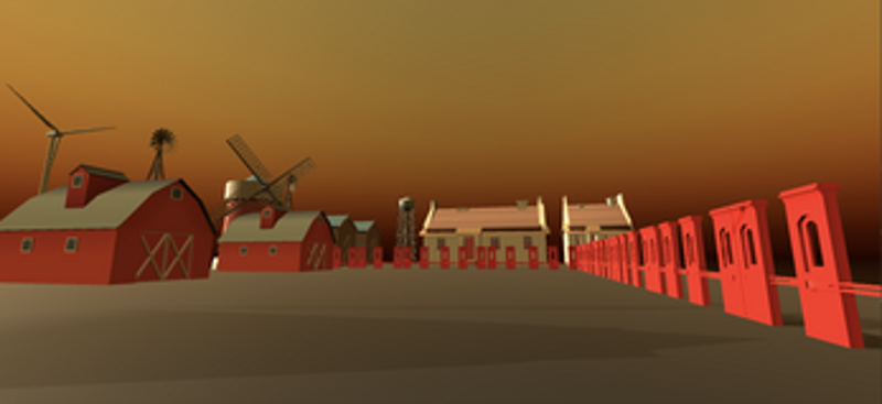 Farm Maze Walking Simulator screenshot