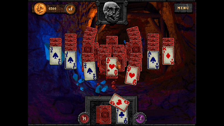 Forbidden Solitaire screenshot