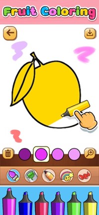 Fruits Coloring &amp; Drawing screenshot