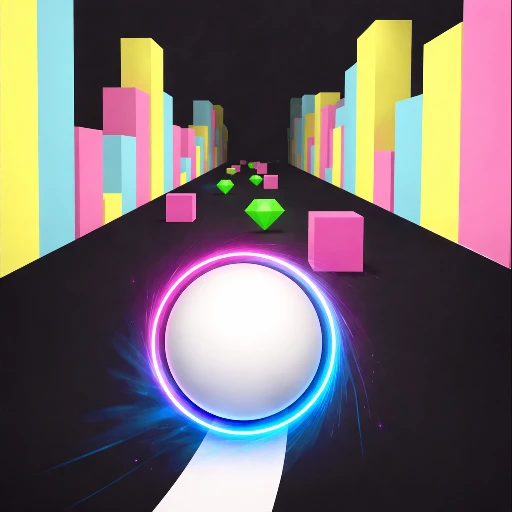 Games like 3D Ball Catch Up - Racing Ball