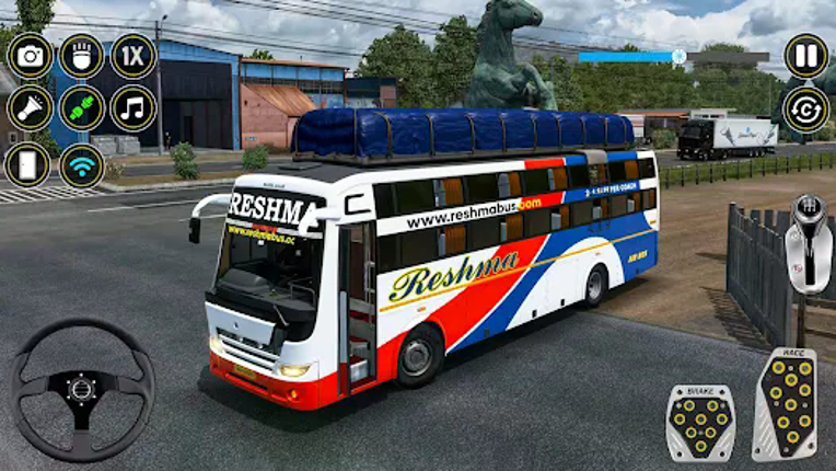 Offroad Bus Game: Bus Sim 3D screenshot