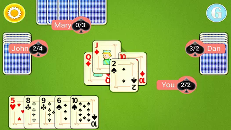 Spades Mobile screenshot
