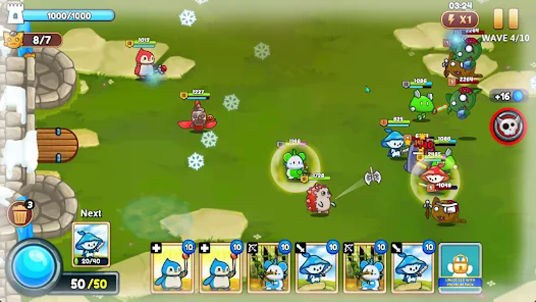 Meowar - PvP Cat Merge Defense Image