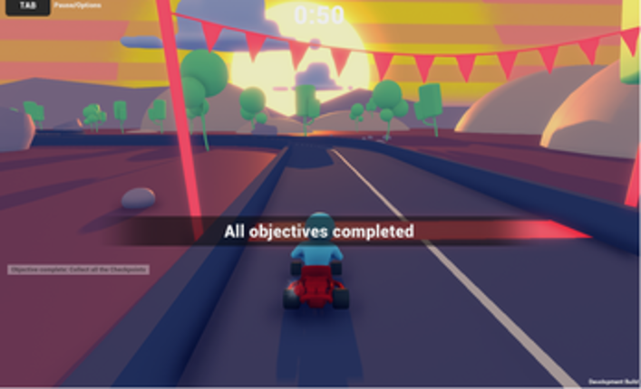 3D Racing Cart Game screenshot