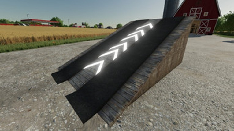 FS22 - Wood Jump Ramp screenshot