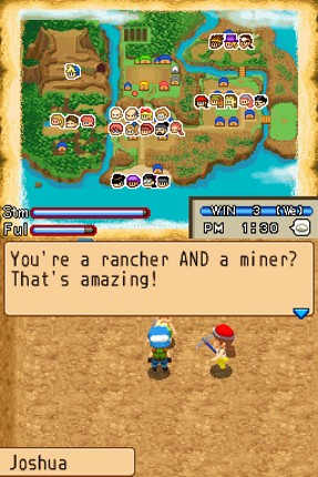 Harvest Moon DS: Island of Happiness screenshot