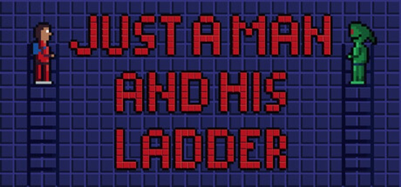 Just A Man And His Ladder Image