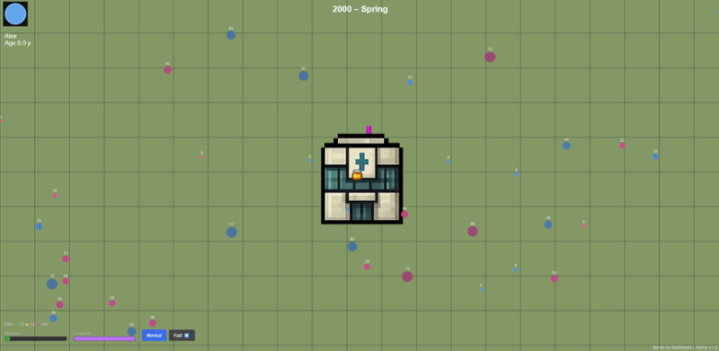 Life Simulation Image