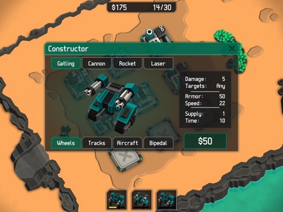 MechCom 2 - 3D RTS screenshot