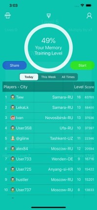 Memory Skill Elevator screenshot