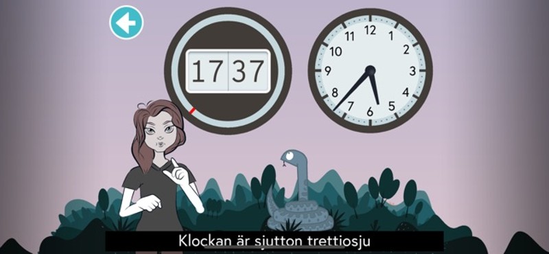 Moji Klockis sv. teckenspråk Image