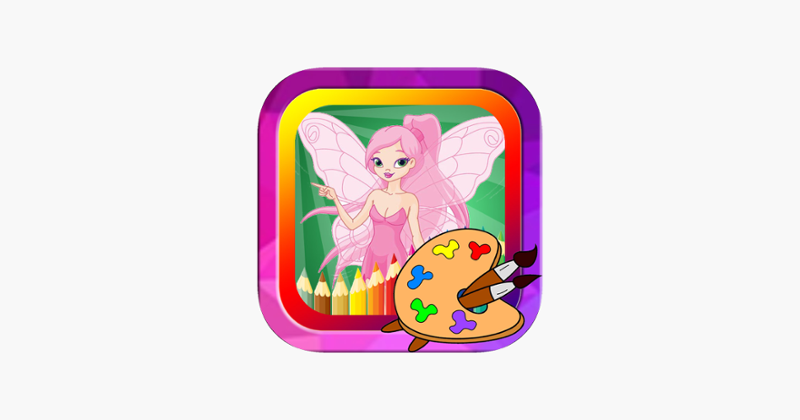 Princess Fairy Tale and Wonderland Coloring page Image