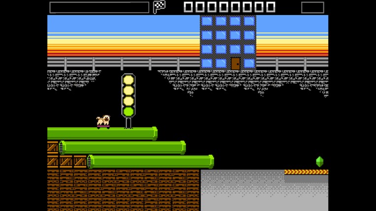 Retro Endurance 8bit screenshot