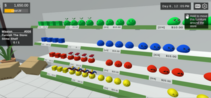 Slime Store Simulator screenshot