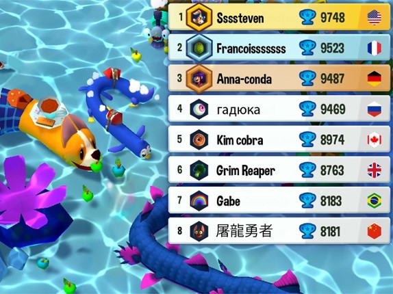 Snake Rivals - io Snakes Games screenshot