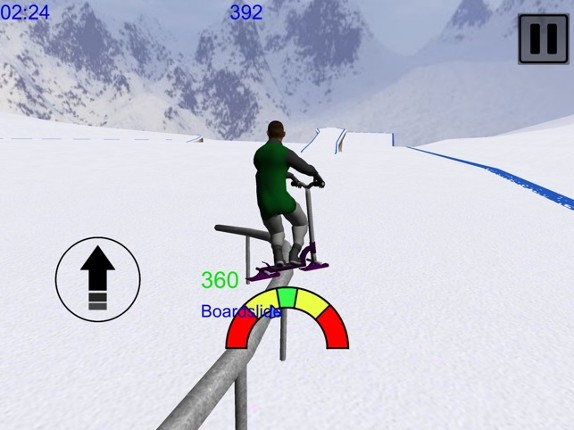 Snowscooter Freestyle Mountain Image