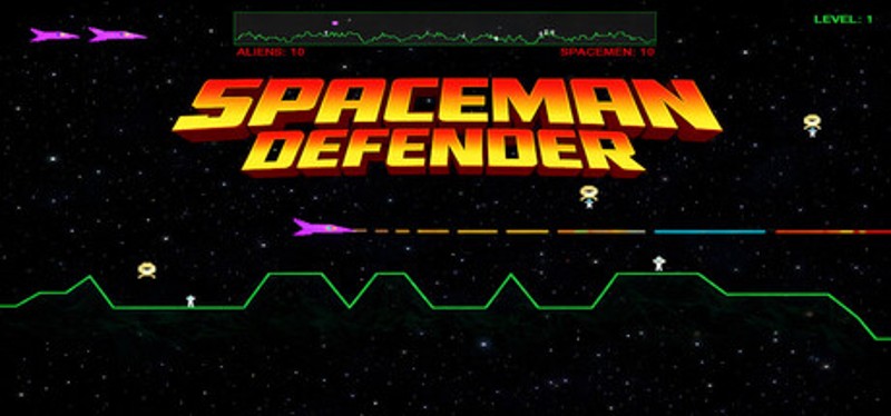 Spaceman Defender Game Cover
