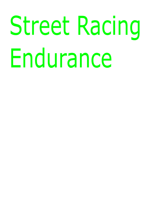 Games like Street Racing Endurance