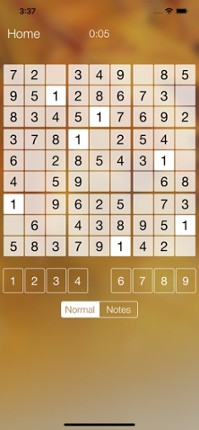 ∙Sudoku screenshot