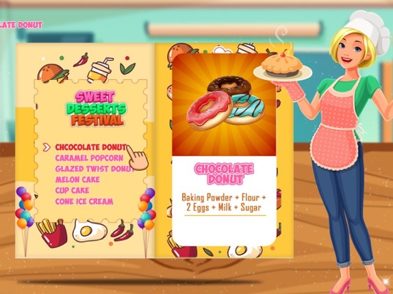 Sweet Kitchen Bakery Chef Image