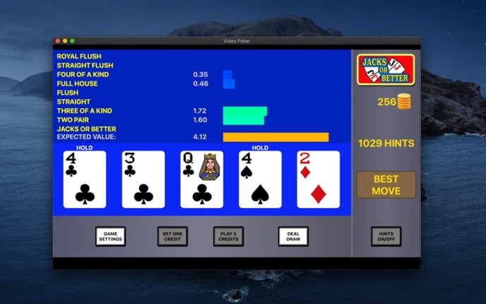 Video Poker Strategy screenshot