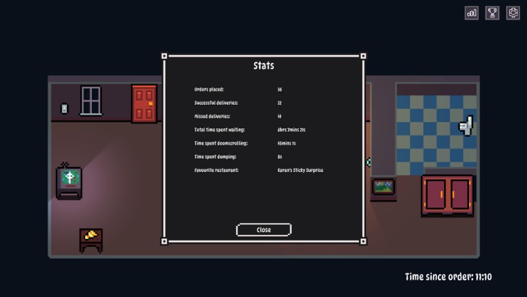 Waiting for Your Food Delivery Simulator 2025 screenshot