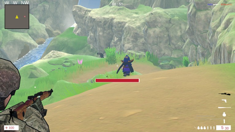 Wizards Vs Soldiers And Robots screenshot