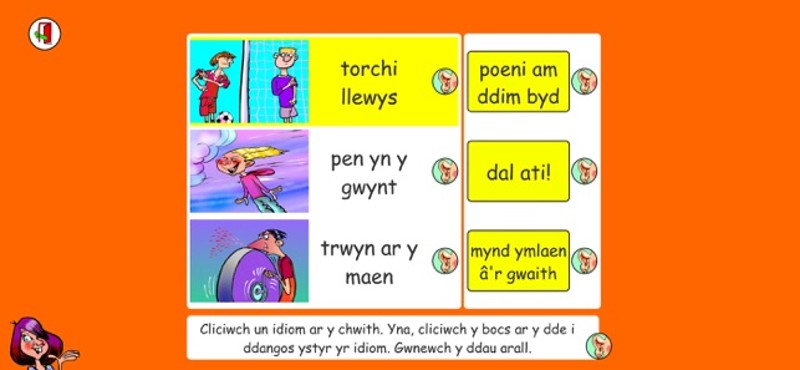 Adnabod Idiomau Image