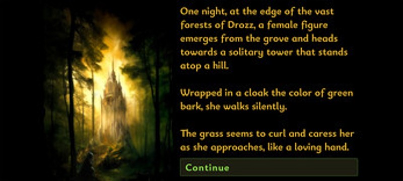 Caverns And Dryads screenshot