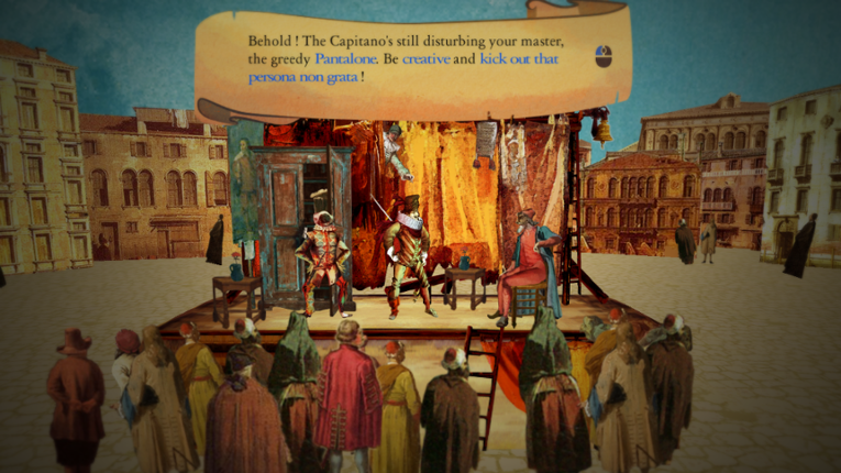 Commedia dell'Arte: Masks, masters and servants Image