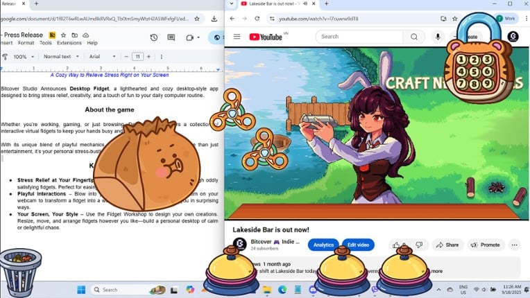 Desktop Fidget screenshot