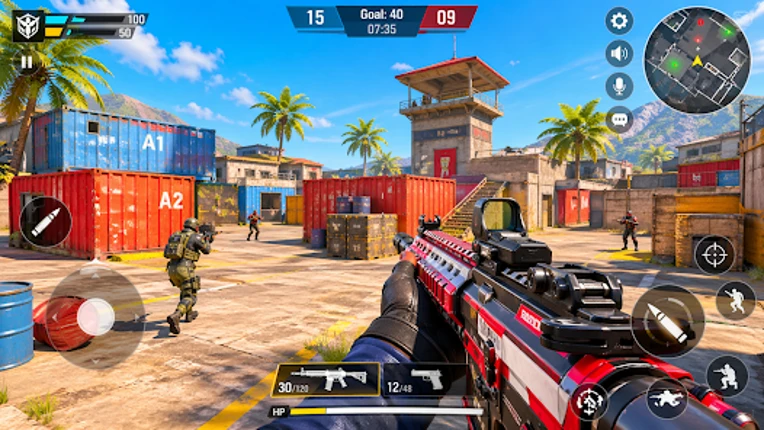 FPS Modern Gun Shooting Game Image