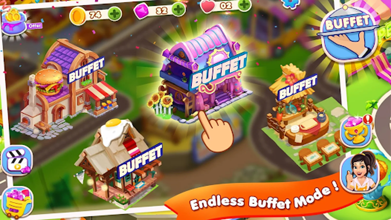 Restaurant Fever Cooking Games screenshot