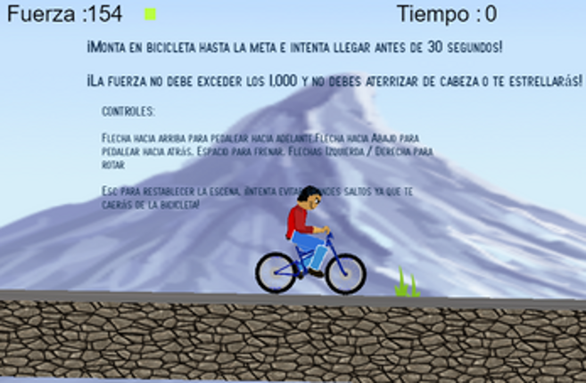 Bicycle Plummeting screenshot