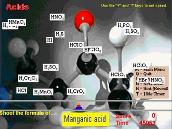Chemistry Arcade - Acids & Bases Image