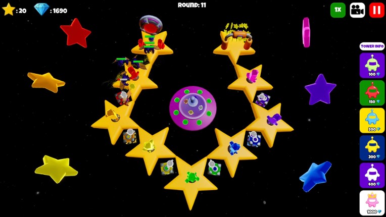 Glowbot Tower Defense Image