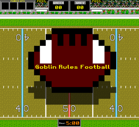 Goblin Rules Football Game Cover