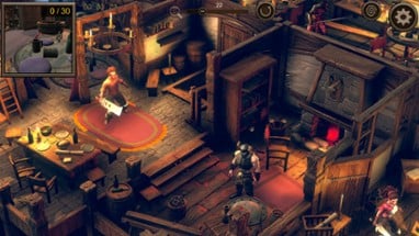 Hidden Tavern Top-Down 3D Image