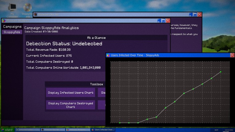 Malware Tycoon screenshot