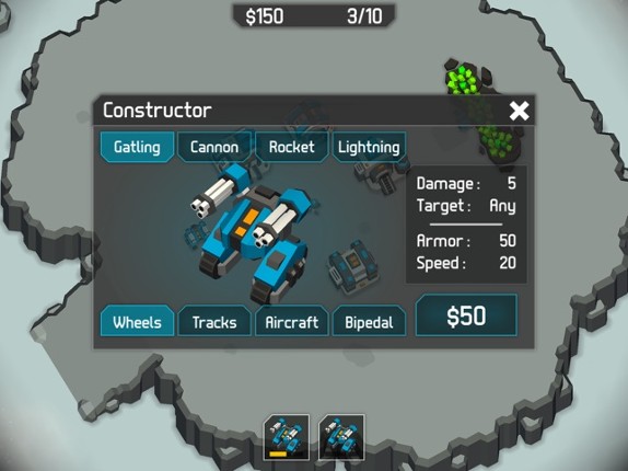 MechCom 3 - 3D RTS screenshot