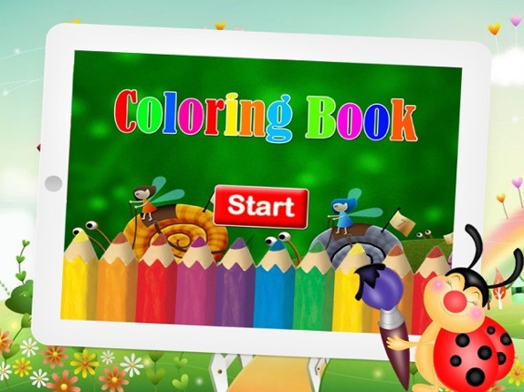 Princess Fairy Tale and Wonderland Coloring page screenshot