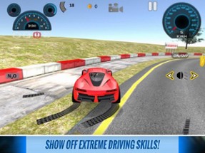 Racing Car Speed Test Image