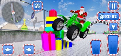 Santa Quad Bike Racing Game Image