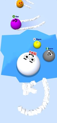 Snow Roll.io screenshot