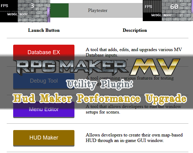 Games like SRD Hud Maker Performance Upgrade - for Rpg Maker MV