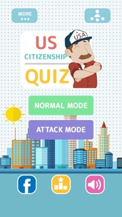 US Citizenship Quiz - Game screenshot