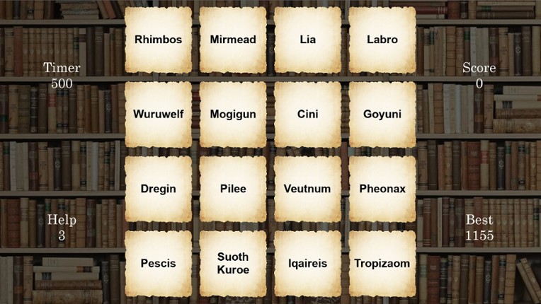 Vowel Movements screenshot