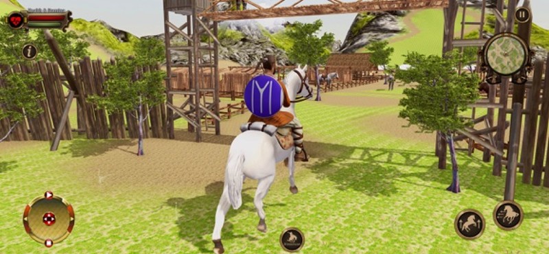 Warrior of Epic Ancient Battle Image