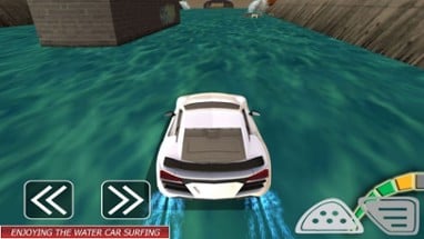 Water Surfing: Car Racing Chal Image