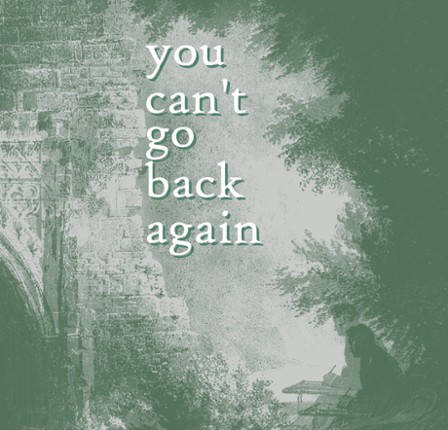 you can't go back again Image